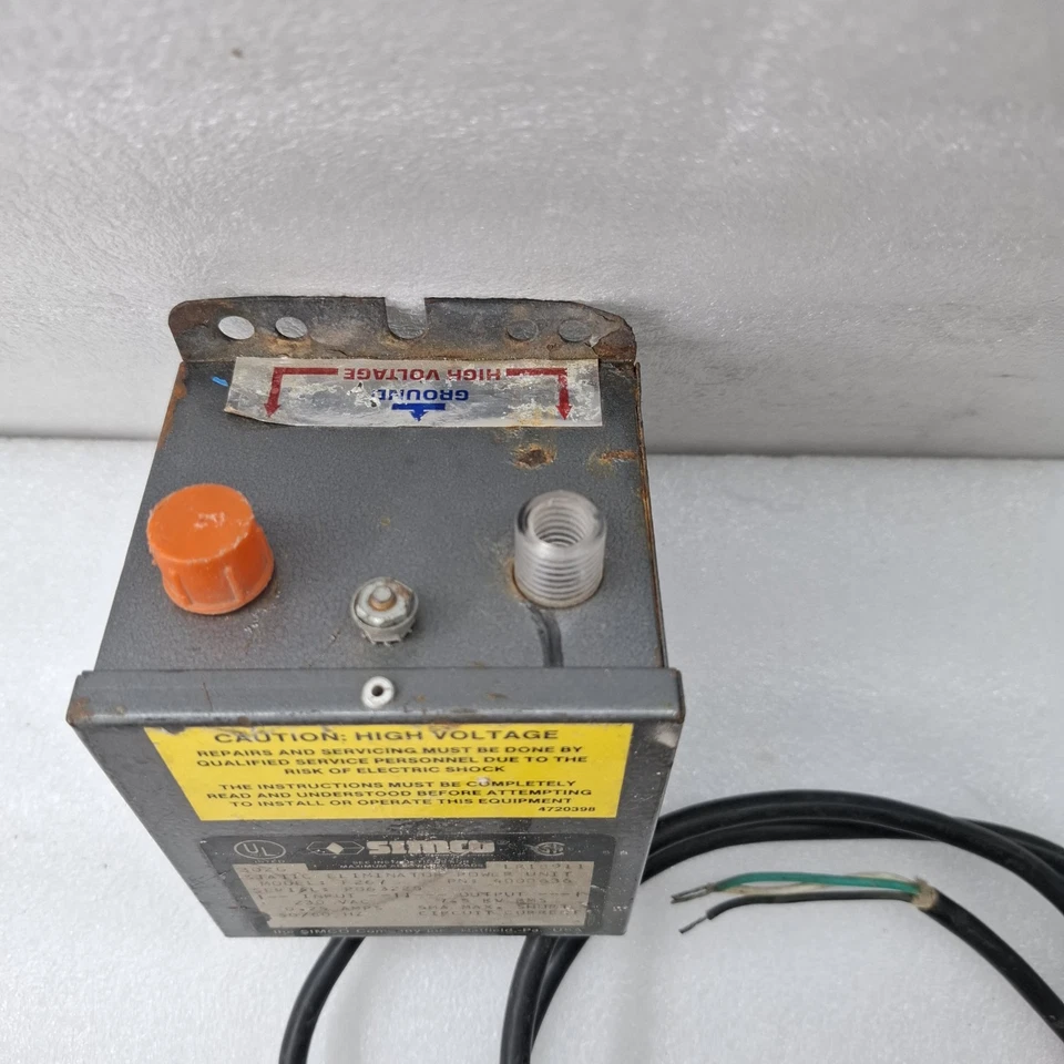 SIMCO F267 PN-4000636 STATIC ELIMINATOR POWER UNIT F267